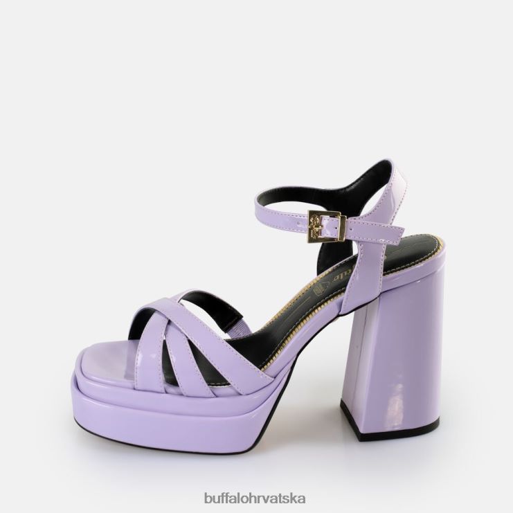 lavanda Buffalo may donna veganske sandale s petom |sandale TDD6T252